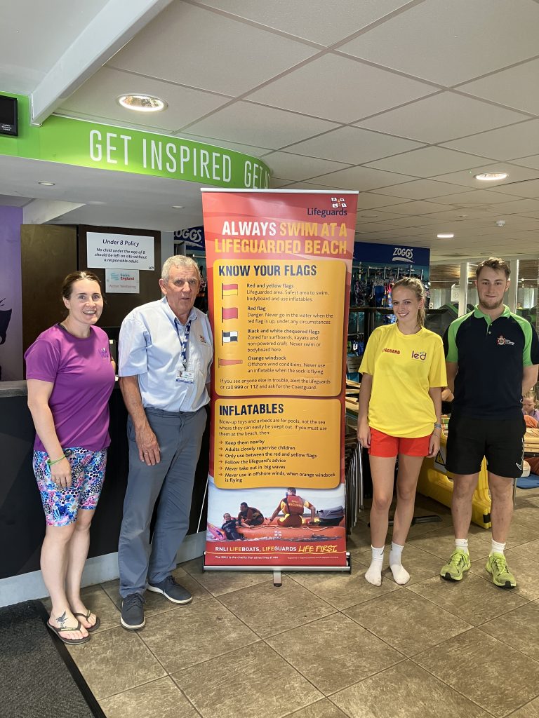 Dylan at a Water Safety Event